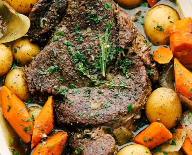 Melt in Your Mouth Pot Roast Recipe