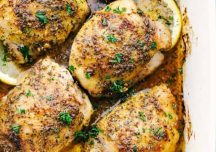 Baked Chicken Thighs