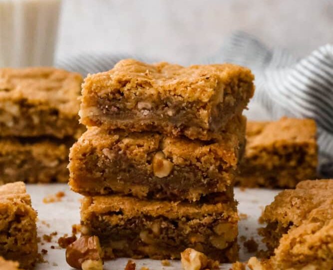 Chewy Brown Butter Blondies