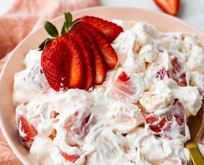 Strawberry Cheesecake Salad