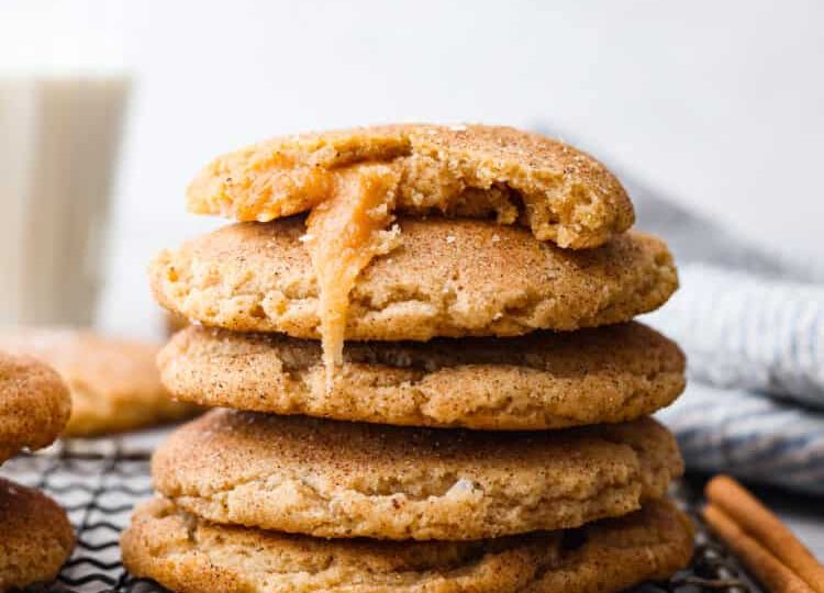 Brown Butter Salted Caramel Snickerdoodles