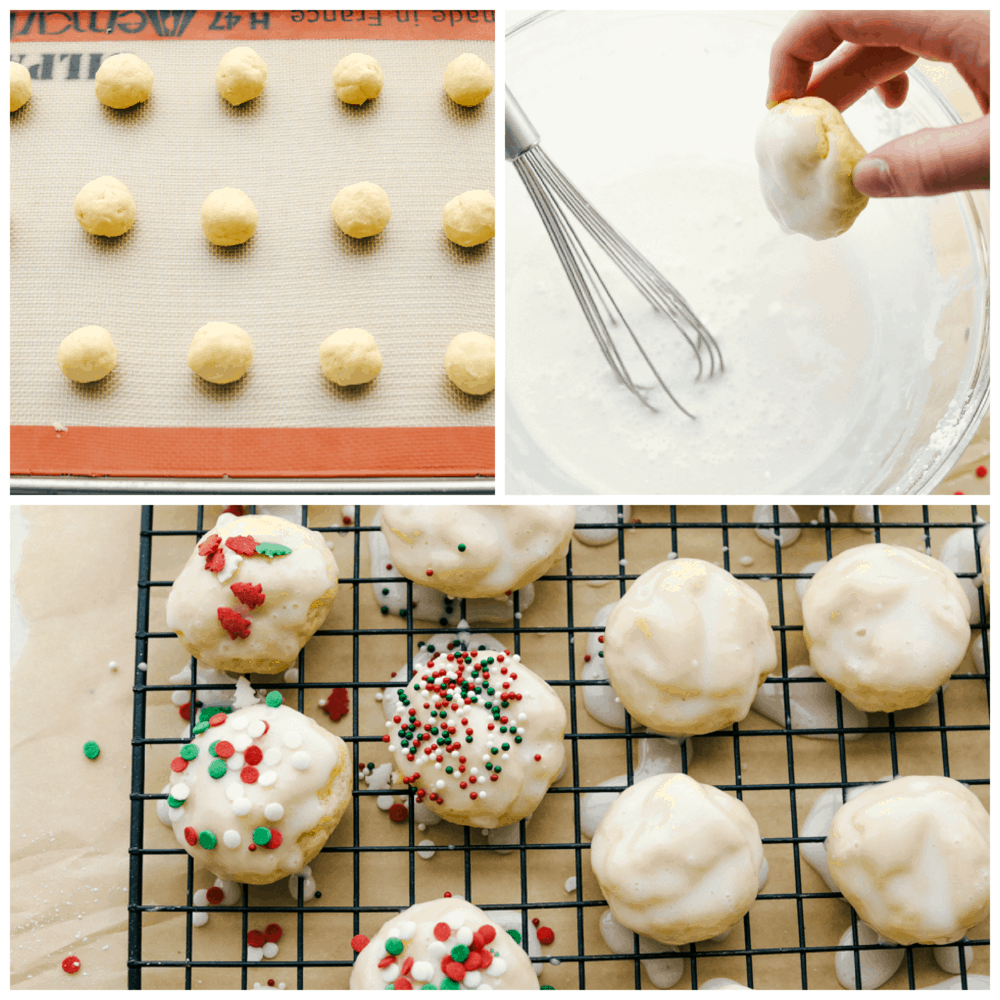 Cooking and decorating Italian Christmas Cookies