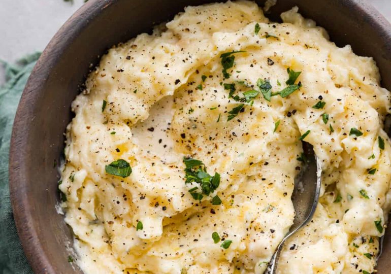 Boursin Mashed Potatoes