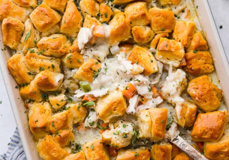 Chicken Pot Pie Casserole