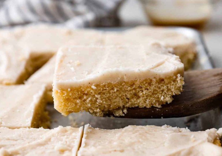 Browned Butter Sheet Cake