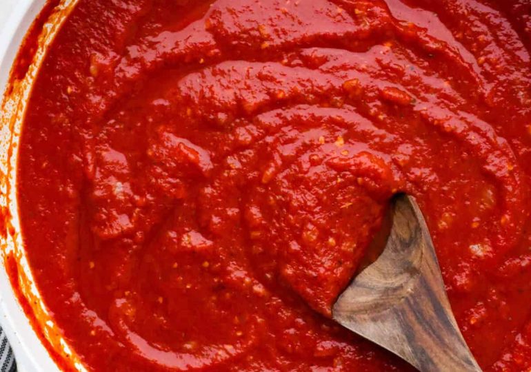 The Easiest Homemade Marinara Sauce