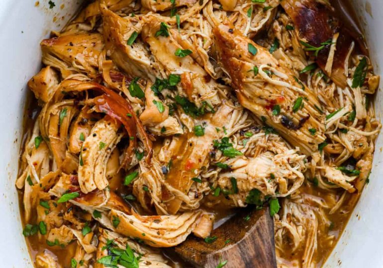 3 Packet Crockpot Chicken