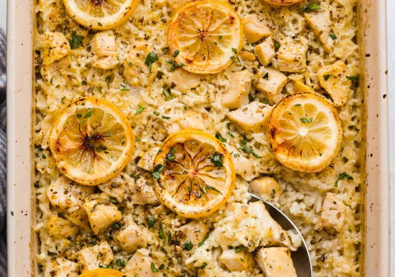 Lemon Chicken Casserole