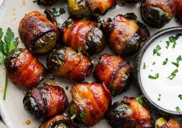 Awesome Bacon Wrapped Brussels Sprouts