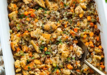 Classic Sourdough Stuffing