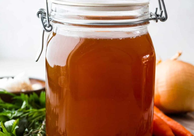 Homemade Beef Broth
