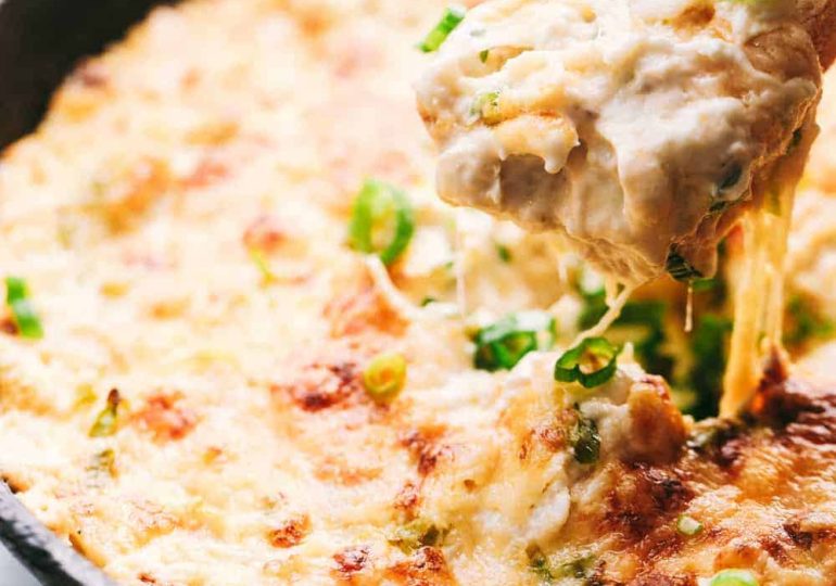 Insanely Delicious Hot Crab Dip