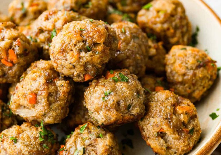 Sausage Stuffing Balls