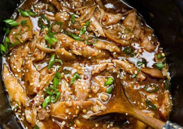 Slow Cooker Korean BBQ Chicken