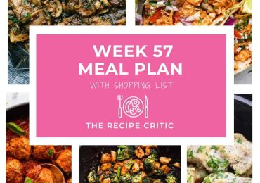 Weekly Meal Plan #57