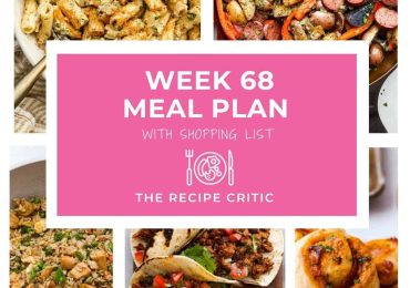 Weekly Meal Plan #68