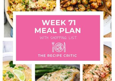 Weekly Meal Plan #71
