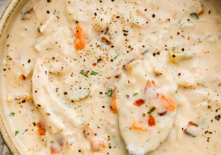 Crack Chicken and Rice Soup