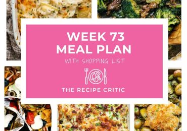 Weekly Meal Plan #73