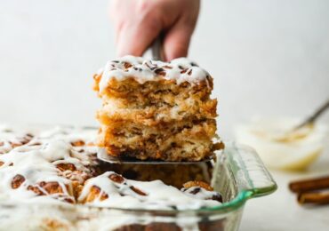 Cinnamon Roll Butter Swim Biscuits