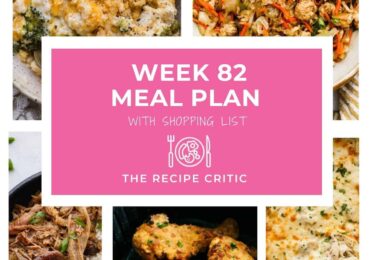 Weekly Meal Plan #82